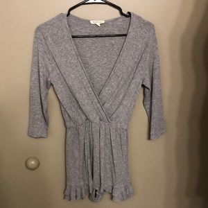 Grey Romper